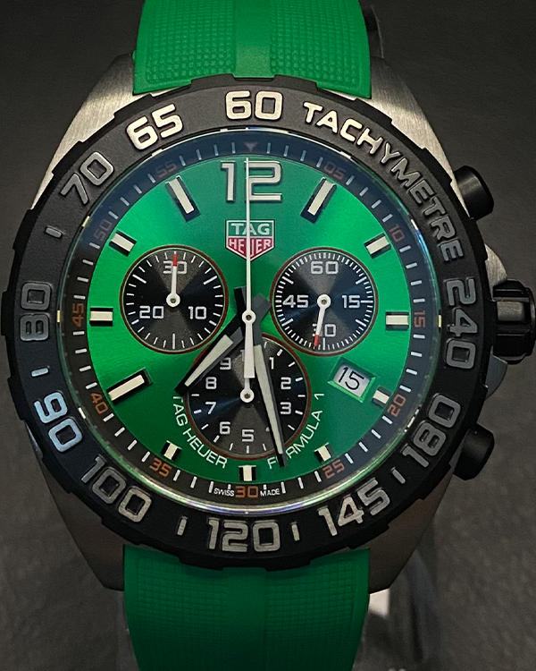 Shop Authentic Tag Heuer Formula 1 Green Dial Watch for Men - CAZ101AP.FT8056 - Luxxuri