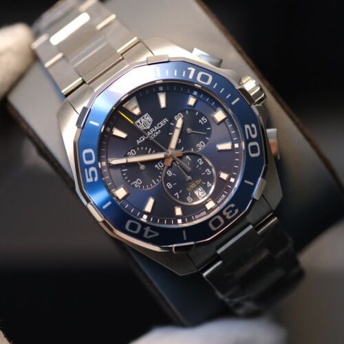 Shop Authentic Tag Heuer Aquaracer Blue Dial Watch for Men - CAY111B.BA0927 - Luxxuri