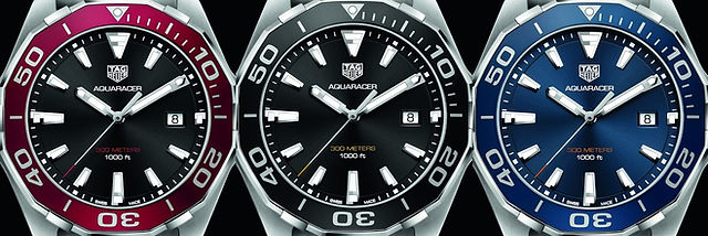 Shop Authentic Tag Heuer Aquaracer Blue Dial Watch for Men - WAY101C.BA0746 - Luxxuri