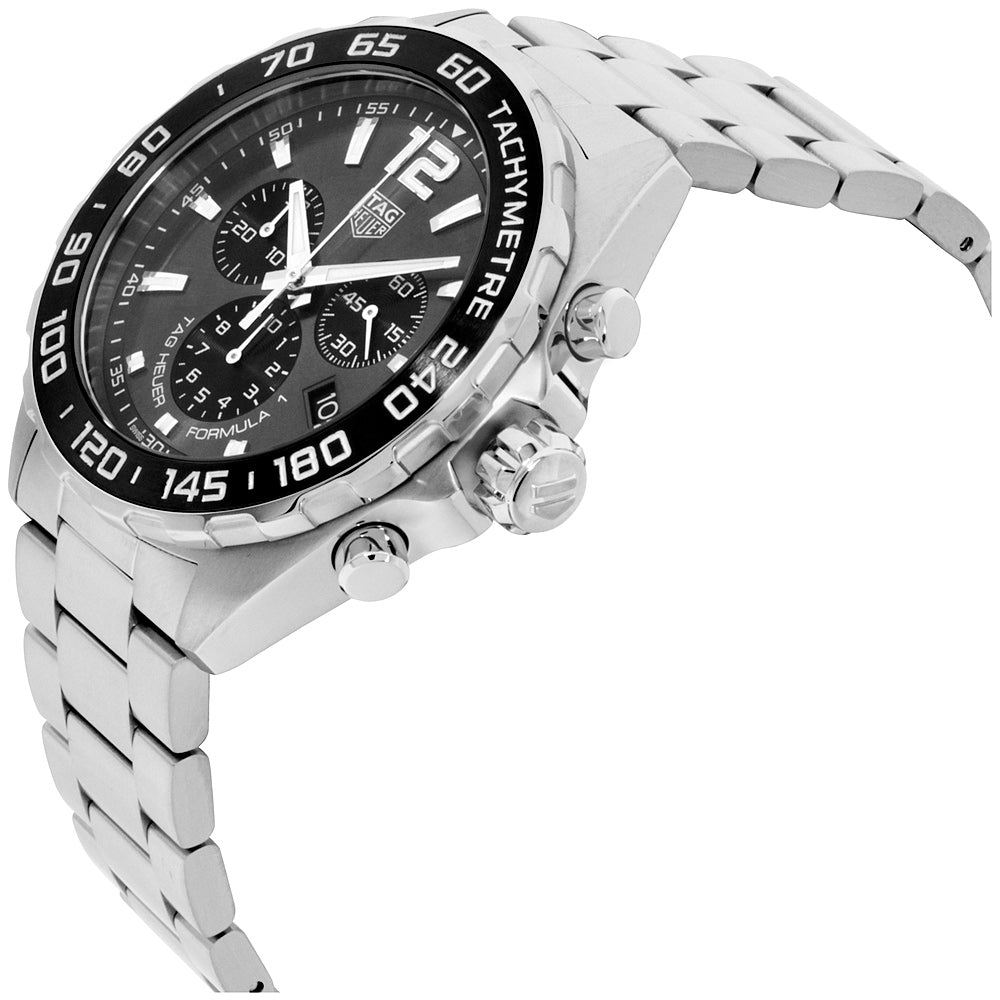 Shop Authentic Tag Heuer Formula 1 Anthracite Dial Silver Steel Strap Watch for Men - CAZ1011.BA0842 - Luxxuri