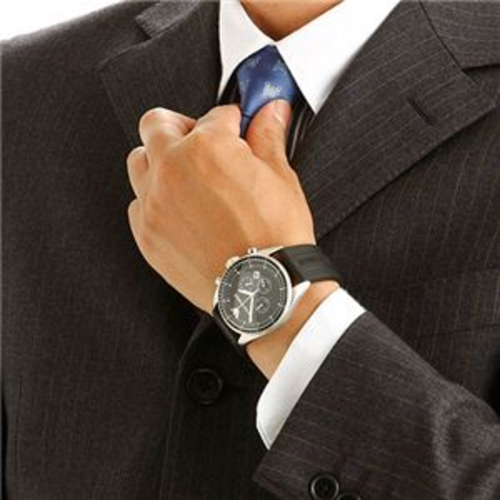 Shop Authentic Emporio Armani Sportivo Chronograph Black Dial Black Rubber Strap Watch For Men - AR0527 - Luxxuri