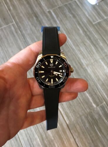 Shop Authentic Tag Heuer Aquaracer Black Dial Watch for Men - WAY111A.FT6151 - Luxxuri