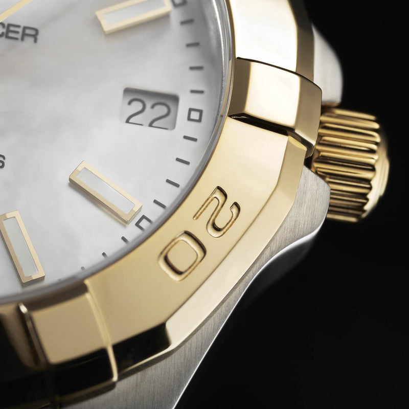 Shop Authentic Tag Heuer Aquaracer Mother of Pearl Dial Watch for Women - WBD1320.BB0320 - Luxxuri