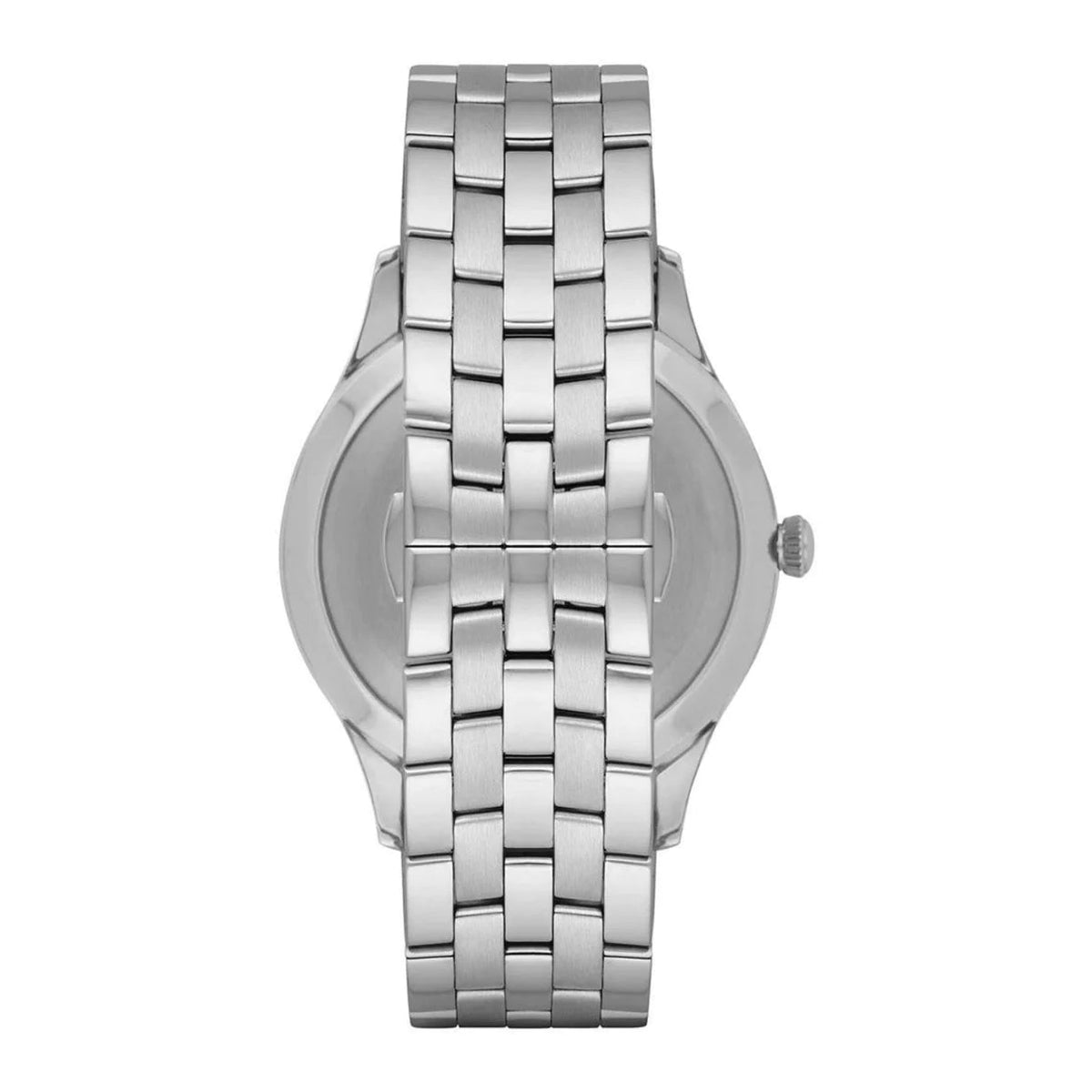 Shop Authentic Emporio Armani Kappa Quartz Blue Dial Silver Steel Strap Watch For Men - AR80010 - Luxxuri