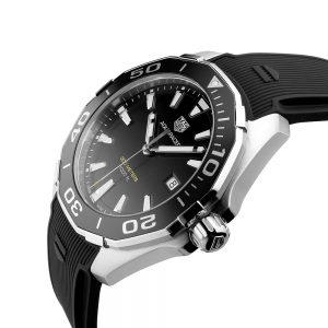 Shop Authentic Tag Heuer Aquaracer Black Dial Watch for Men - WAY101A.FT6141 - Luxxuri