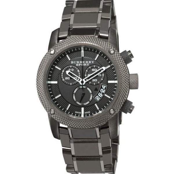 Shop Authentic Burberry Chrono Sport Brown Dial Brown Steel Strap Watch for Men - BU7716 - Luxxuri