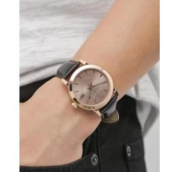 Shop Authentic Burberry The City Brown Dial Brown Leather Strap Watch for Men - BU9013 - Luxxuri