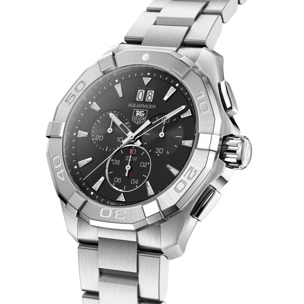 Shop Authentic Tag Heuer Aquaracer Black Dial Watch for Men - CAY1110.BA0927 - Luxxuri