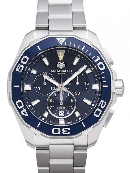 Shop Authentic Tag Heuer Aquaracer Blue Dial Watch for Men - CAY111B.BA0927 - Luxxuri