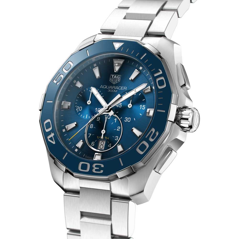 Shop Authentic Tag Heuer Aquaracer Blue Dial Watch for Men - CAY111B.BA0927 - Luxxuri