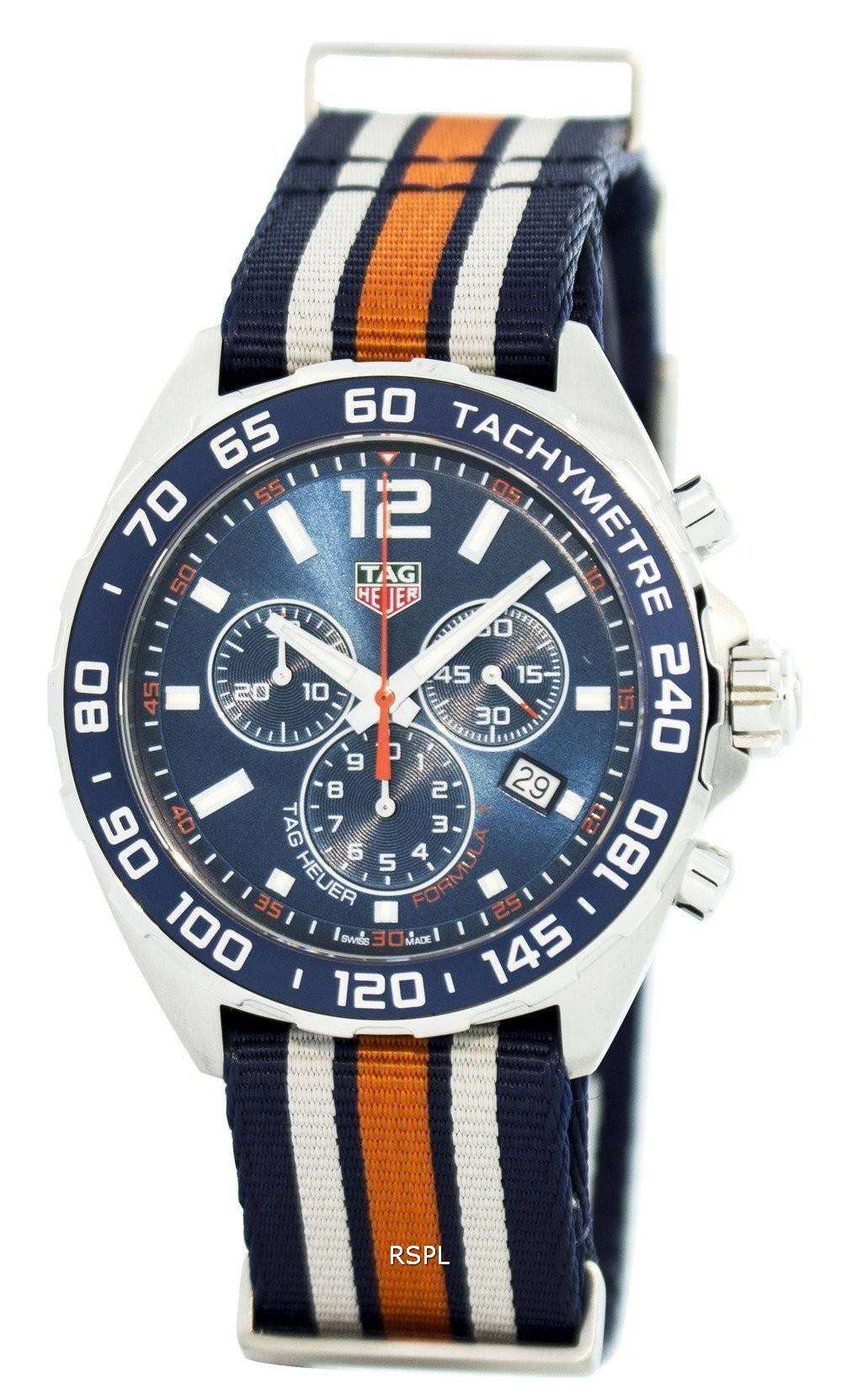 Shop Authentic Tag Heuer Formula 1 Blue Dial Watch for Men - CAZ1014.FC8196 - Luxxuri