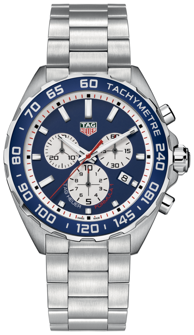 Shop Authentic Tag Heuer Formula 1 Blue Dial Silver Steel Strap Watch for Men - CAZ1018BA0842 - Luxxuri