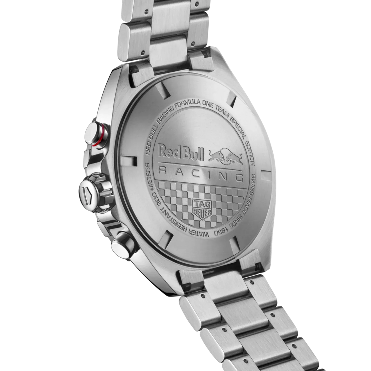 Shop Authentic Tag Heuer Formula 1 x Red Bull Racing Chronograph Blue Dial Silver Steel Strap Watch for Men - CAZ101AL.BA0842 - Luxxuri