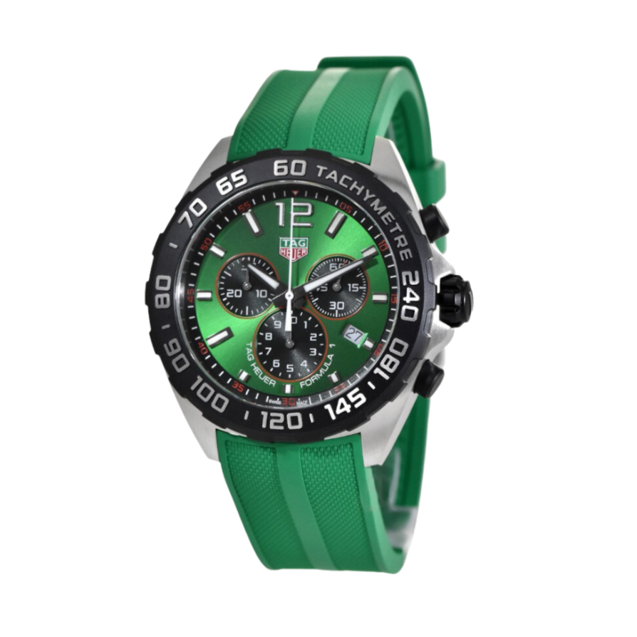 Shop Authentic Tag Heuer Formula 1 Green Dial Watch for Men - CAZ101AP.FT8056 - Luxxuri