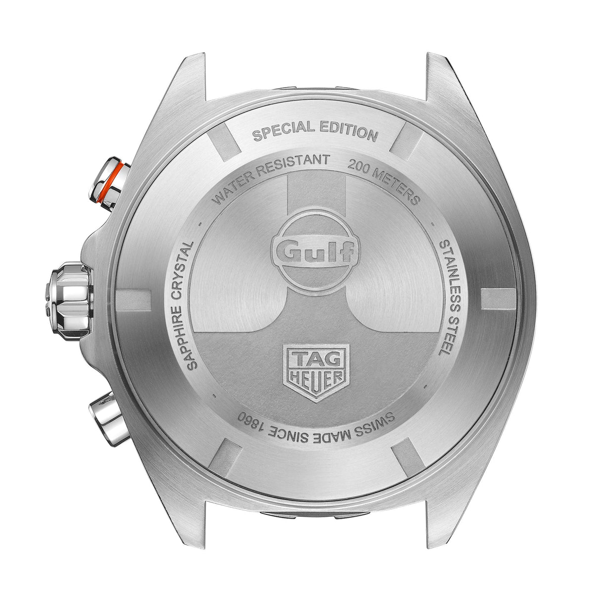 Shop Authentic Tag Heuer Formula 1 Gulf Edition Chronograph Blue Dial Silver Steel Strap Watch for Men - CAZ101AT.BA0842 - Luxxuri