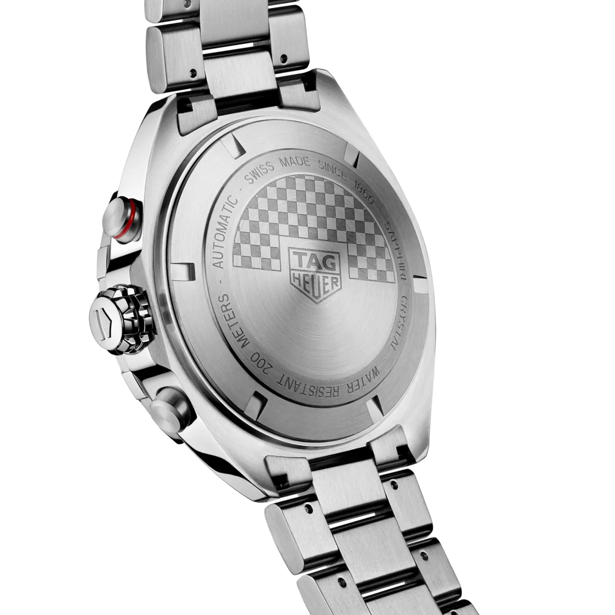 Shop Authentic Tag Heuer Formula 1 Calibre 16 Automatic Chronograph Black Dial Silver Steel Strap Watch for Men - CAZ2010.BA0876 - Luxxuri
