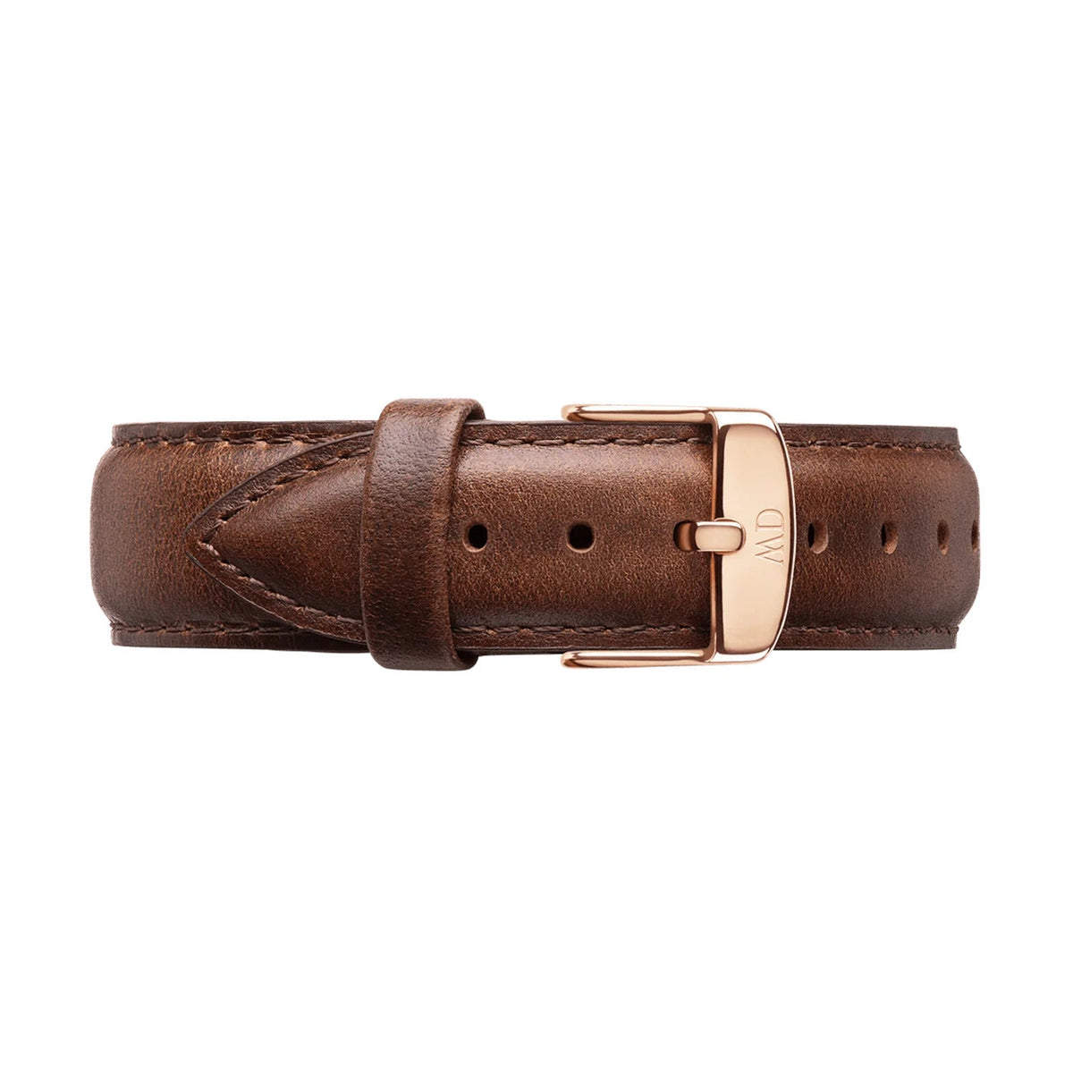 Shop Authentic Daniel Wellington Classic Bristol White Dial Brown Leather Strap Watch For Women - DW00100039 - Luxxuri