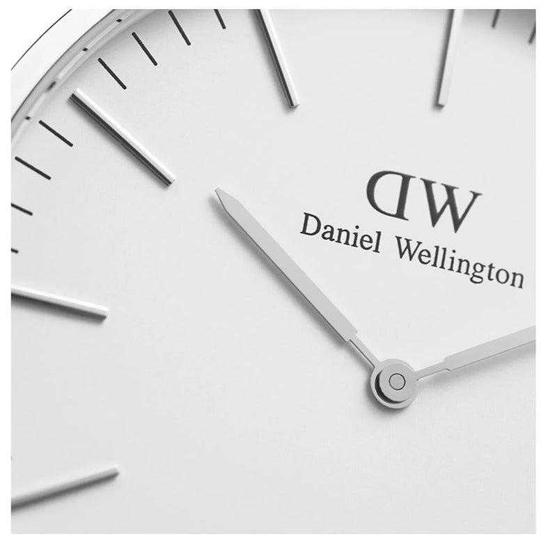 Shop Authentic Daniel Wellington Classic St Mawes White Dial Brown Leather Strap Watch For Men - DW00100021 - Luxxuri