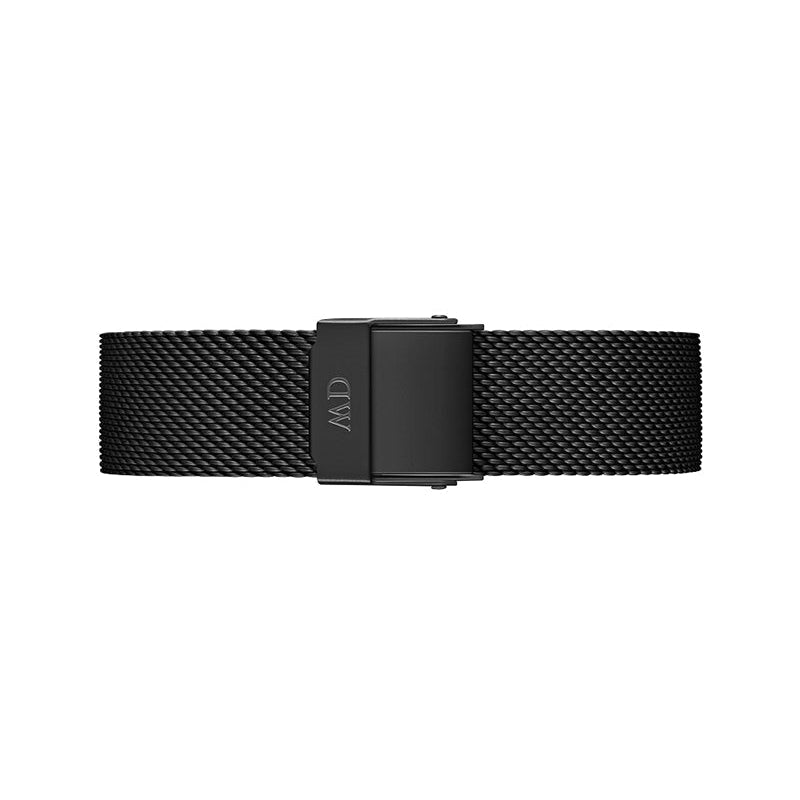 Shop Authentic Daniel Wellington Petite Ashfield Black Dial Black Mesh Strap Watch For Women - DW00100202 - Luxxuri