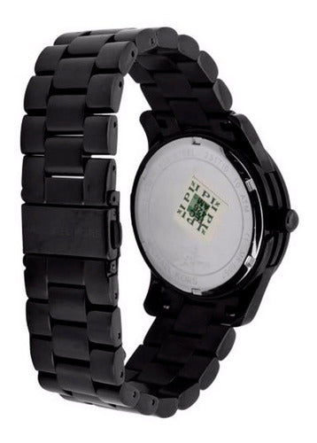 Shop Authentic Michael Kors Runway Black Dial Black Steel Strap Watch for Women - MK6057 - Luxxuri