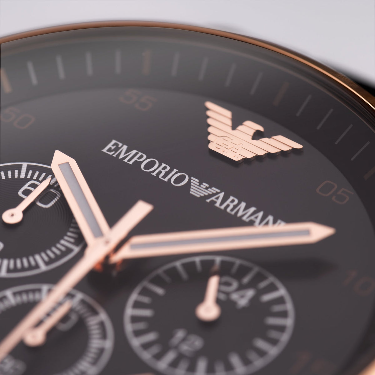 Shop Authentic Emporio Armani Sportivo Black Dial Black Steel Strap Watch For Men - AR5905 - Luxxuri