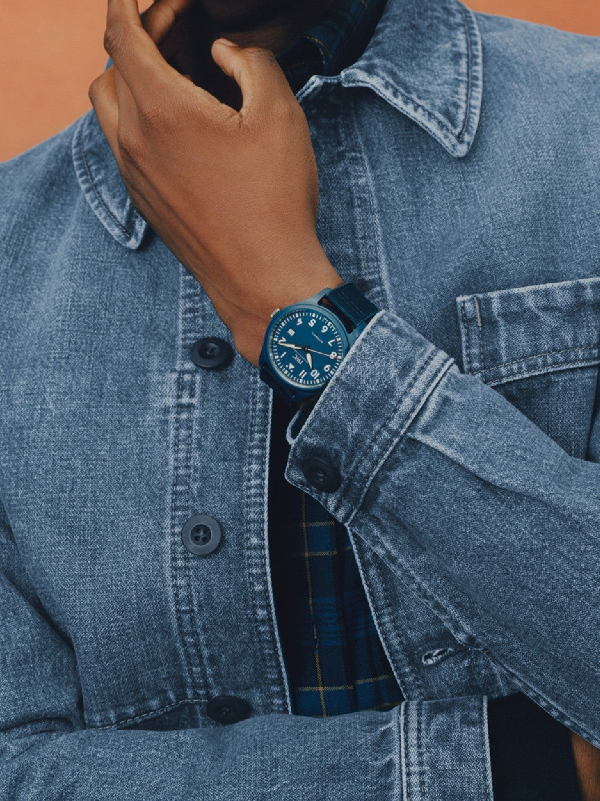 Shop Authentic IWC Pilot’s Watch Automatic "Laureus Sport for Good" Edition Blue Dial Blue Nylon Strap Watch for Men - IW328101 - Luxxuri