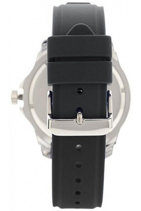 Shop Authentic Guess Tread Black Dial Black Rubber Strap Watch for Men - W0967G1 - Luxxuri