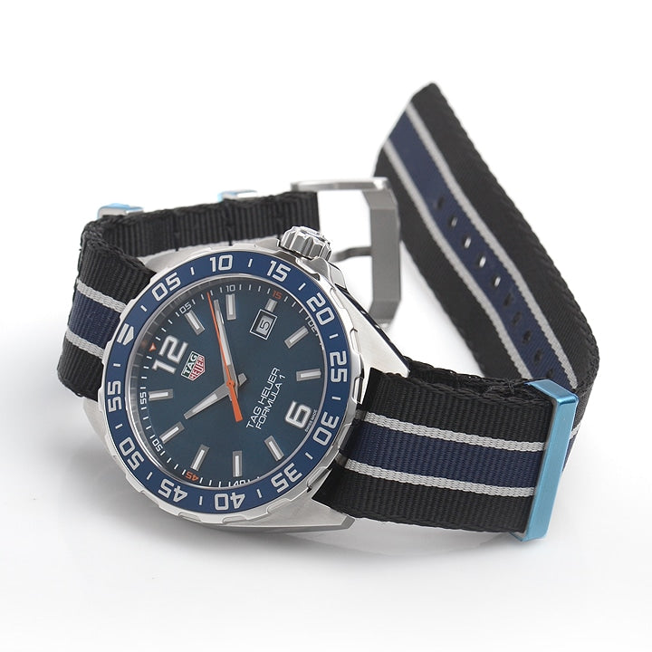 Shop Authentic Tag Heuer Formula 1 Blue Dial Watch for Men - WAZ1010.FC8197 - Luxxuri