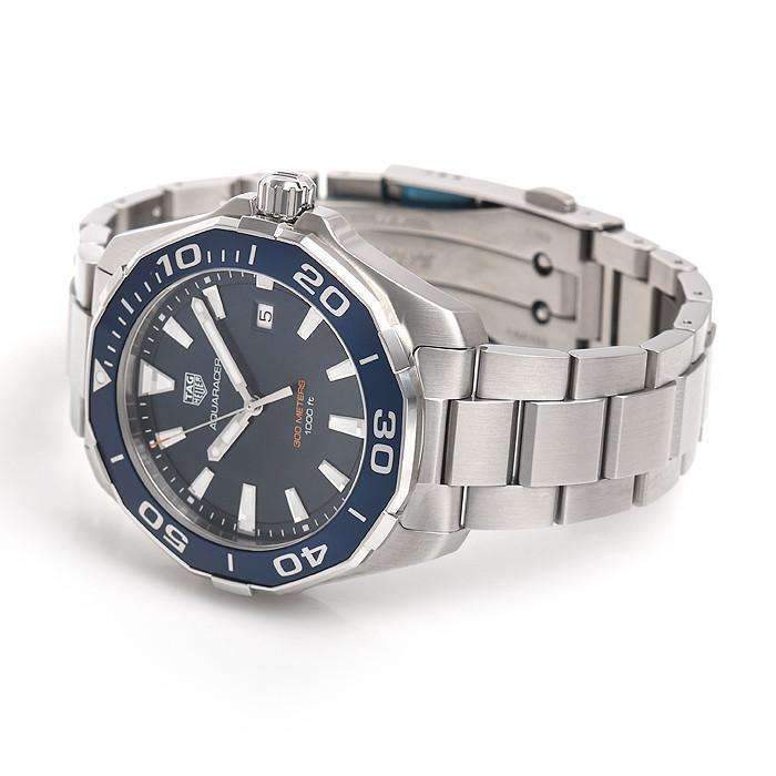 Shop Authentic Tag Heuer Aquaracer Blue Dial Watch for Men - WAY101C.BA0746 - Luxxuri
