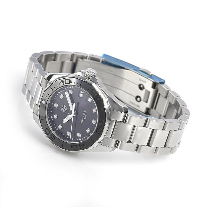 Shop Authentic Tag Heuer Aquaracer Black Dial Watch for Women - WAY131M.BA0748 - Luxxuri