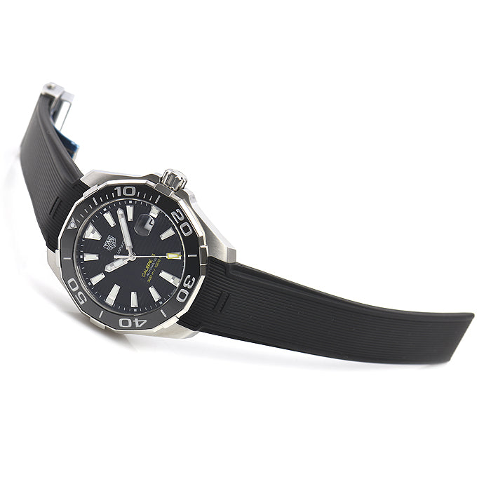 Shop Authentic Tag Heuer Aquaracer Black Dial Watch for Men - WAY111A.FT6151 - Luxxuri