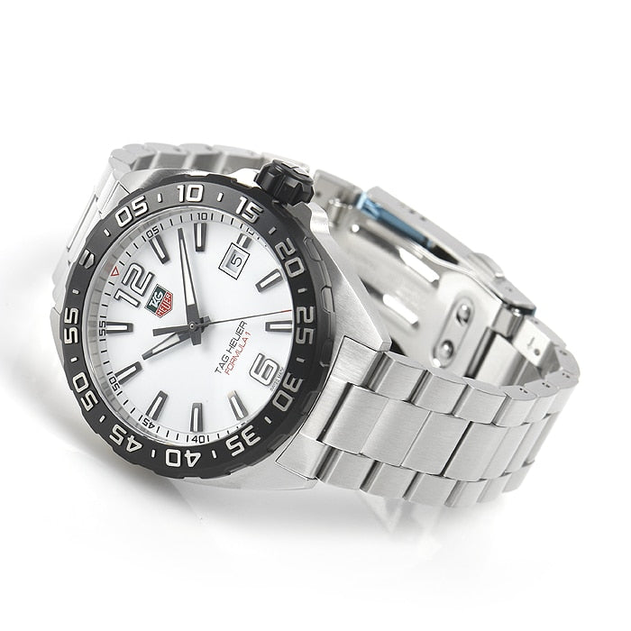 Shop Authentic Tag Heuer Formula 1 White Dial Watch for Men - WAZ1111.BA0875 - Luxxuri