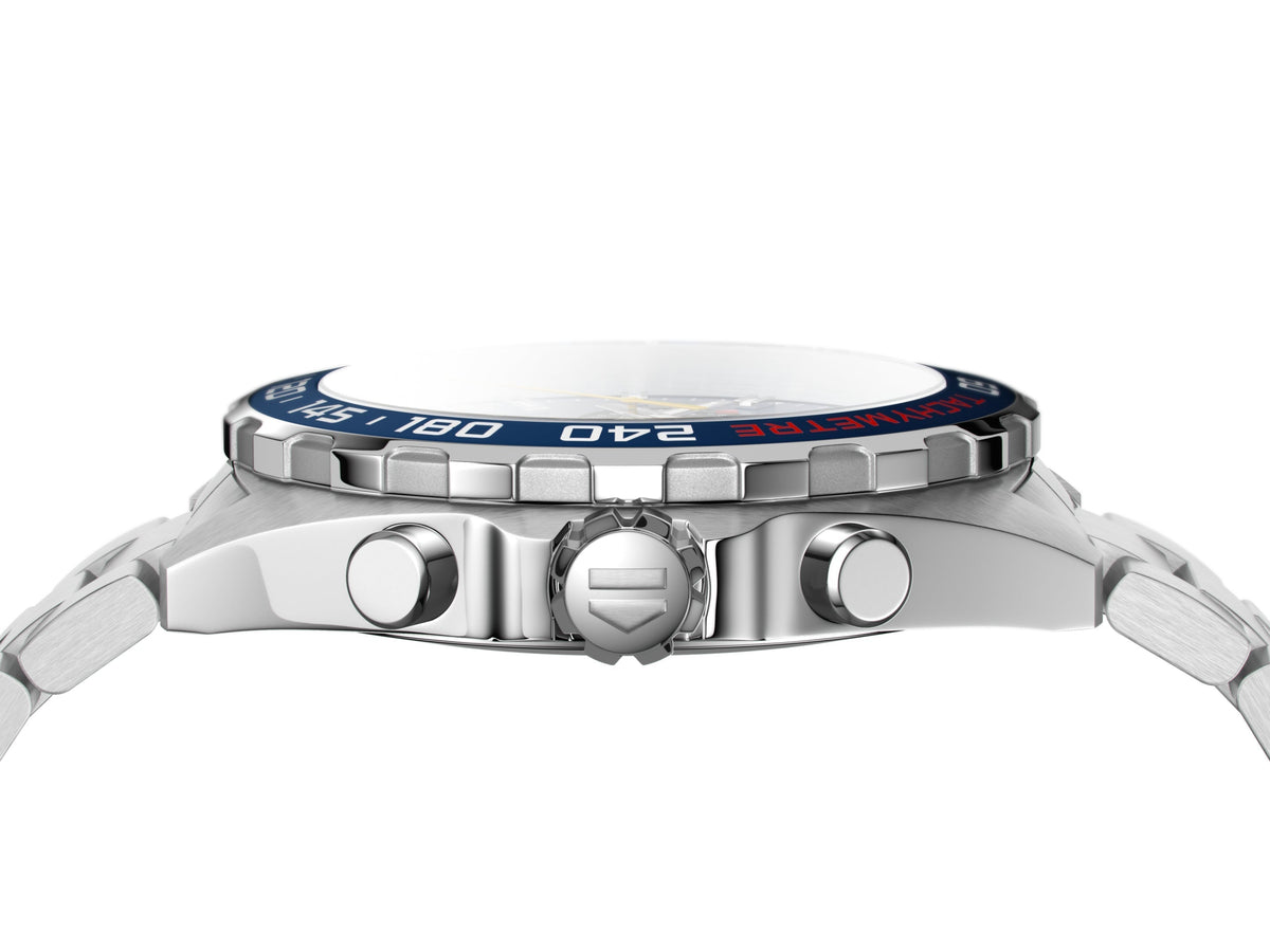 Shop Authentic Tag Heuer Formula 1 Aston Martin Red Bull Racing Blue Dial Silver Steel Strap Watch for Men - CAZ101AB.BA0842 - Luxxuri