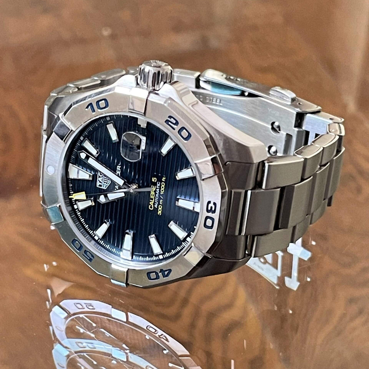 Shop Authentic Tag Heuer Aquaracer Blue Dial Watch for Men - WAY2012.BA0927 - Luxxuri