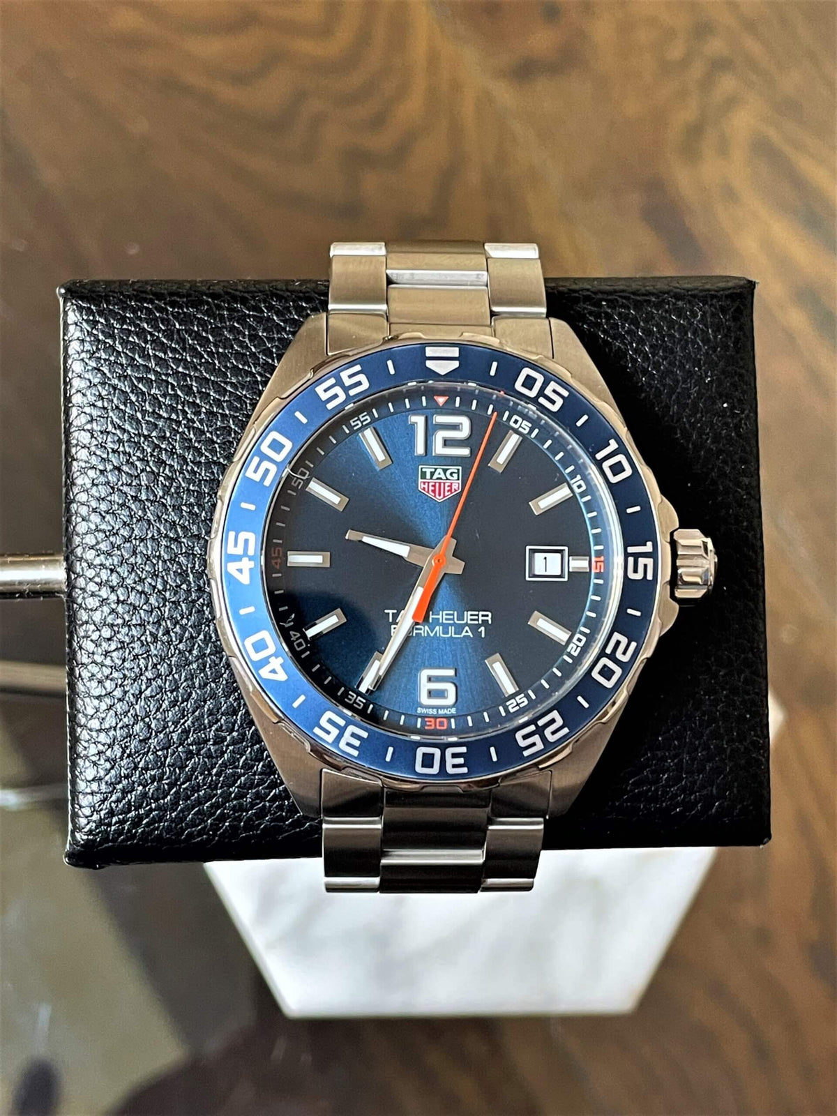 Shop Authentic Tag Heuer Formula 1 Blue Dial Watch for Men - WAZ1010.BA0842 - Luxxuri