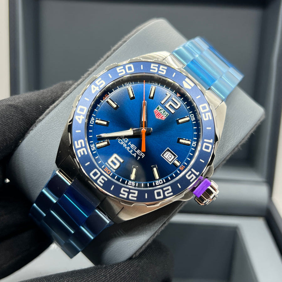 Shop Authentic Tag Heuer Formula 1 Blue Dial Watch for Men - WAZ1010.BA0842 - Luxxuri