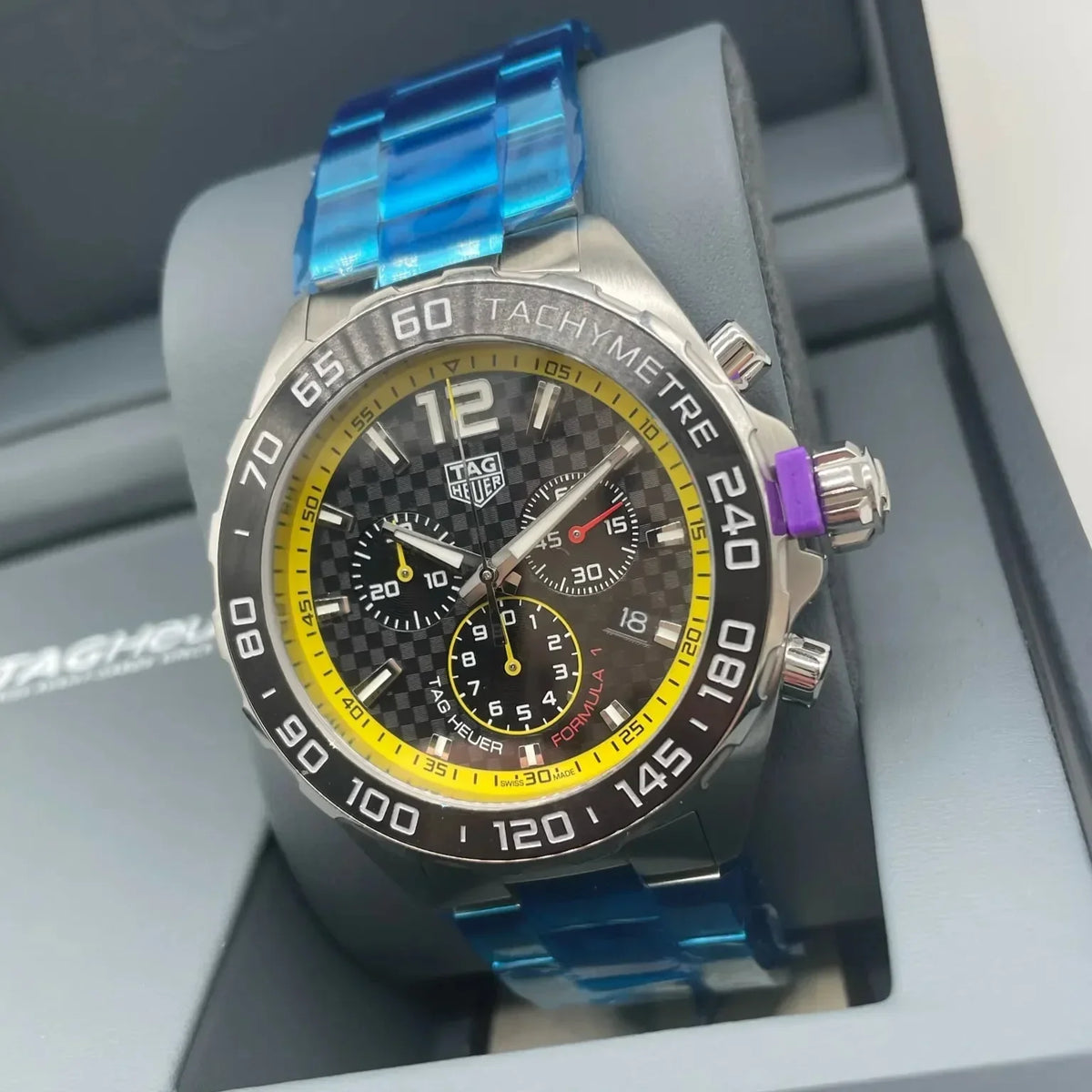 Shop Authentic Tag Heuer Formula 1 Black Dial Watch for Men - CAZ101AC.BA0842 - Luxxuri