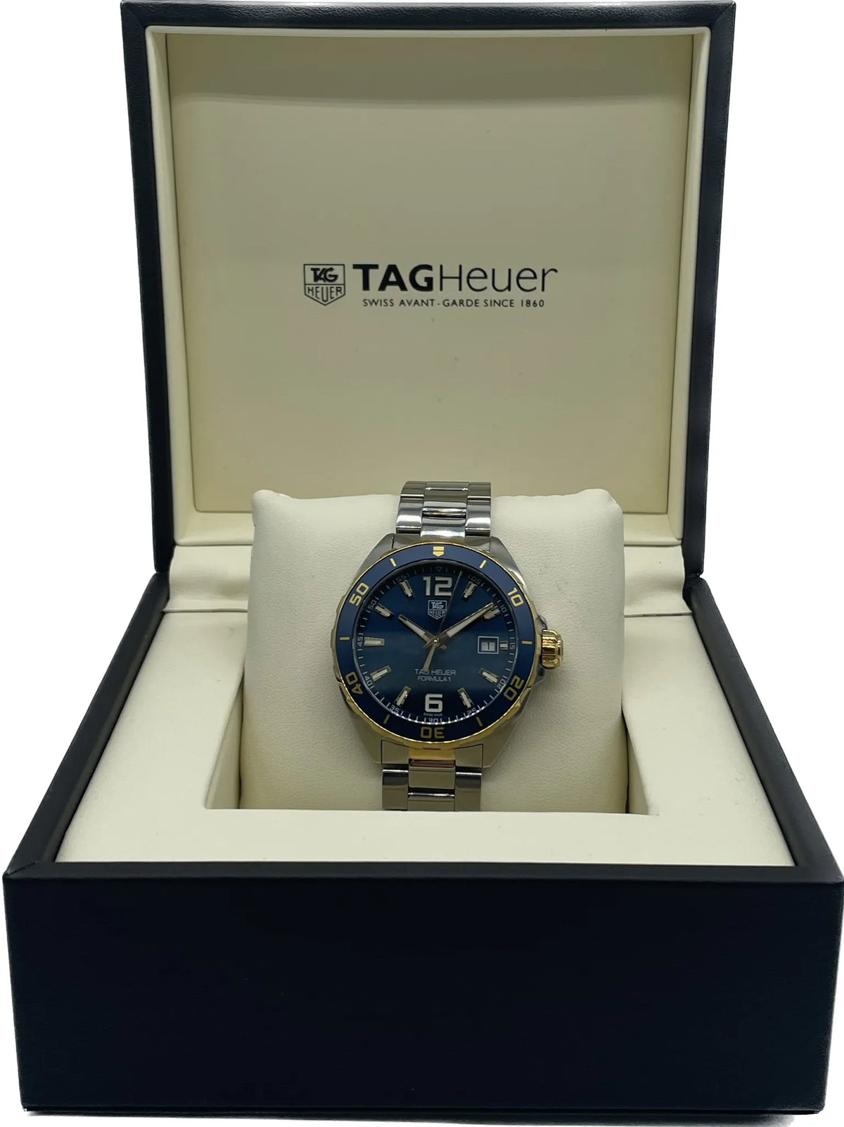 Shop Authentic Tag Heuer Formula Blue Dial Watch for Men - WAZ1120.BB0879 - Luxxuri