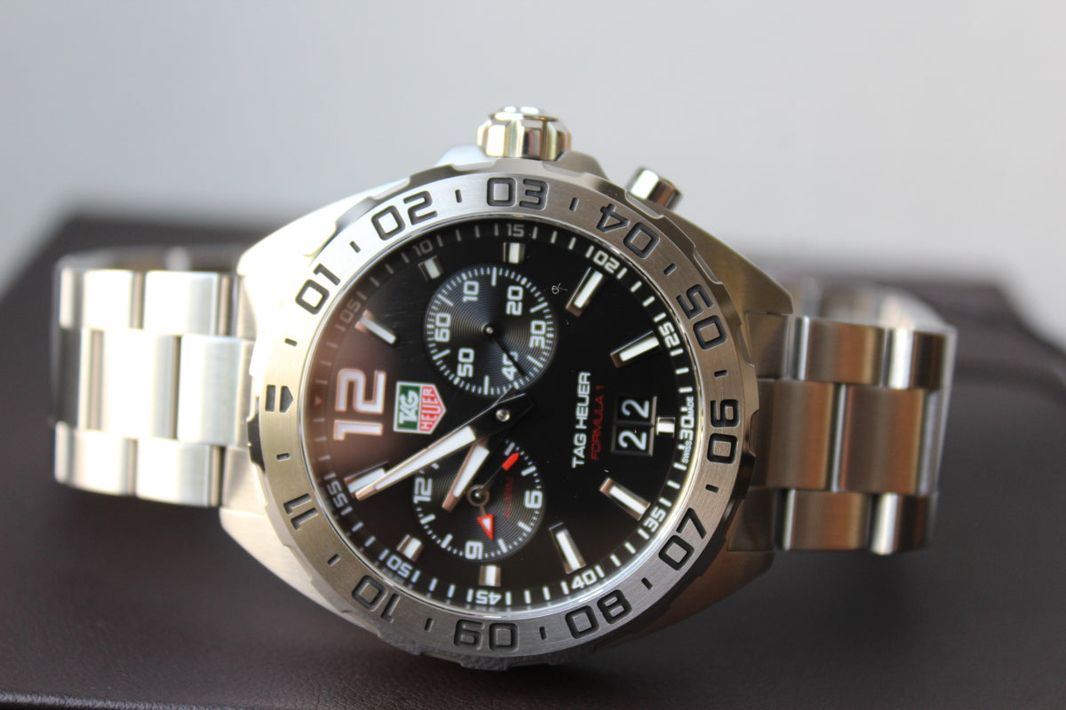 Shop Authentic Tag Heuer Formula 1 Black Dial Watch for Men - WAZ111A.BA0875 - Luxxuri