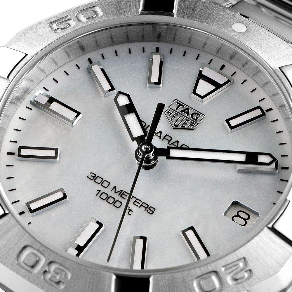Shop Authentic Tag Heuer Aquaracer White Mother of Pearl Dial Watch for Women - WBD1311.BA0740 - Luxxuri