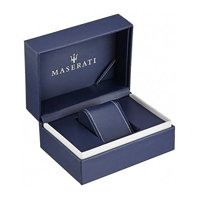 Shop Authentic Maserati Competizione Chronograph Blue Dial Silver Steel Strap Watch For Men - R8873600009 - Luxxuri