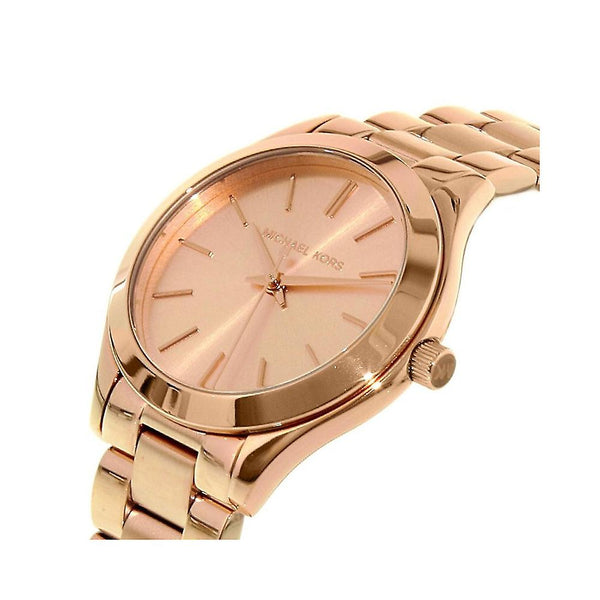 Shop Authentic Michael Kors Norie Rose Gold Dial Rose Gold Steel Strap Watch for Women - MK3561 - Luxxuri