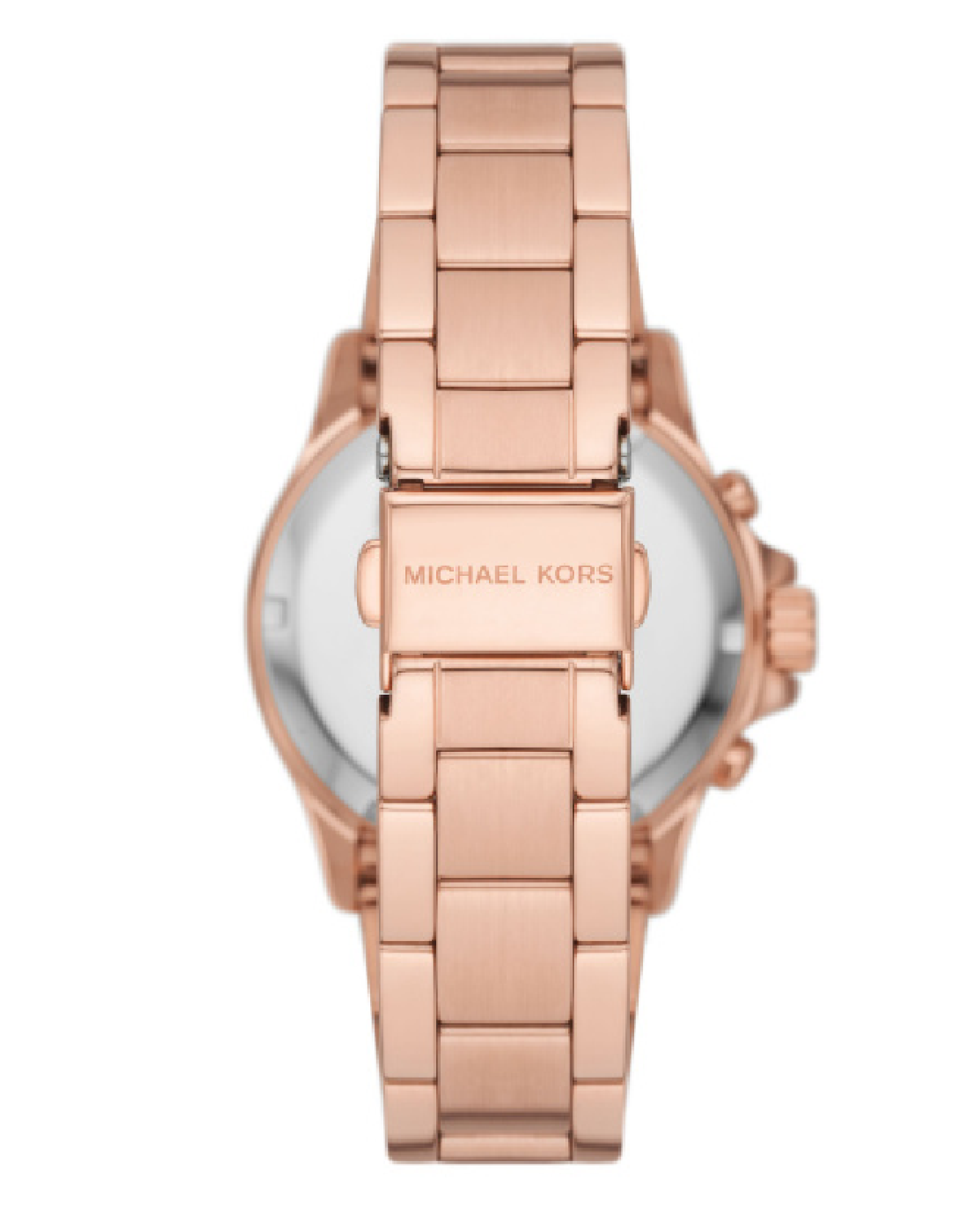 Shop Authentic Michael Kors Everest Chronograph Silver Dial Rose Gold Steel Strap Watch For Women - MK7213 - Luxxuri