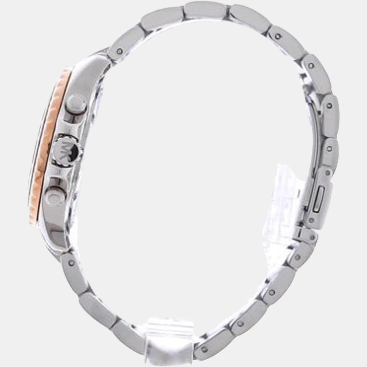 Shop Authentic Michael Kors Everest Chronograph White Dial Two Tone Steel Strap Watch For Women - MK7214 - Luxxuri