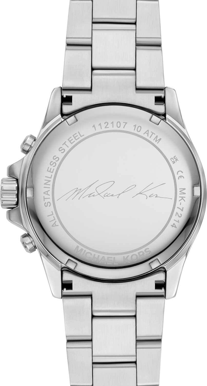 Shop Authentic Michael Kors Everest Chronograph White Dial Two Tone Steel Strap Watch For Women - MK7214 - Luxxuri