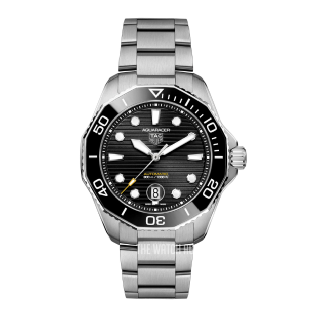 Shop Authentic Tag Heuer Aquaracer Professional 300 Automatic Black Dial Silver Steel Strap Watch for Men - WBP201A.BA0632 - Luxxuri