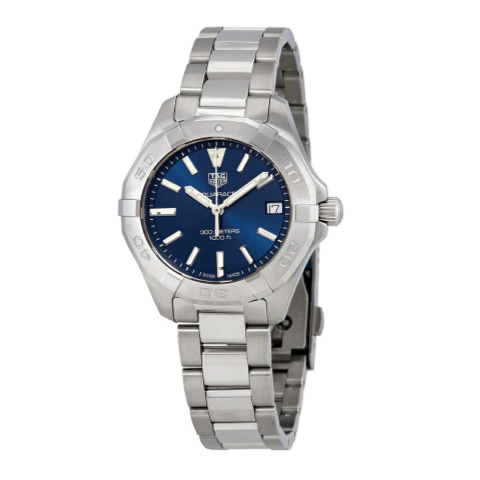 Shop Authentic Tag Heuer Aquaracer Blue Dial Watch for Women - WBD1312.BA0740 - Luxxuri