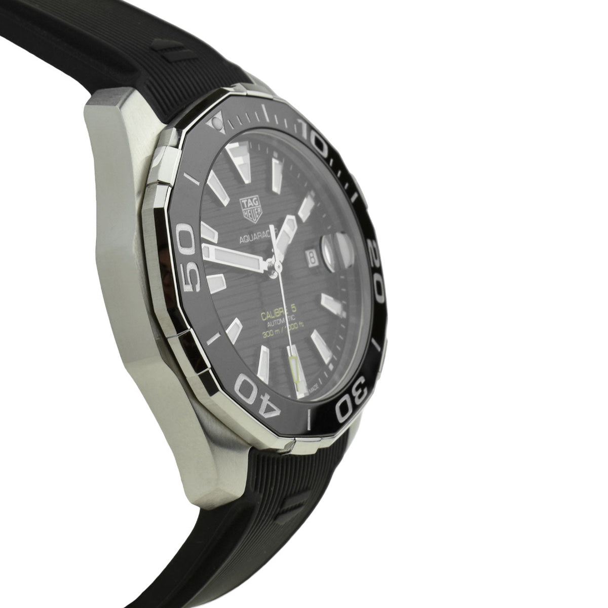 Shop Authentic Tag Heuer Aquaracer Black Dial Watch for Men - WAY201A.FT6142 - Luxxuri