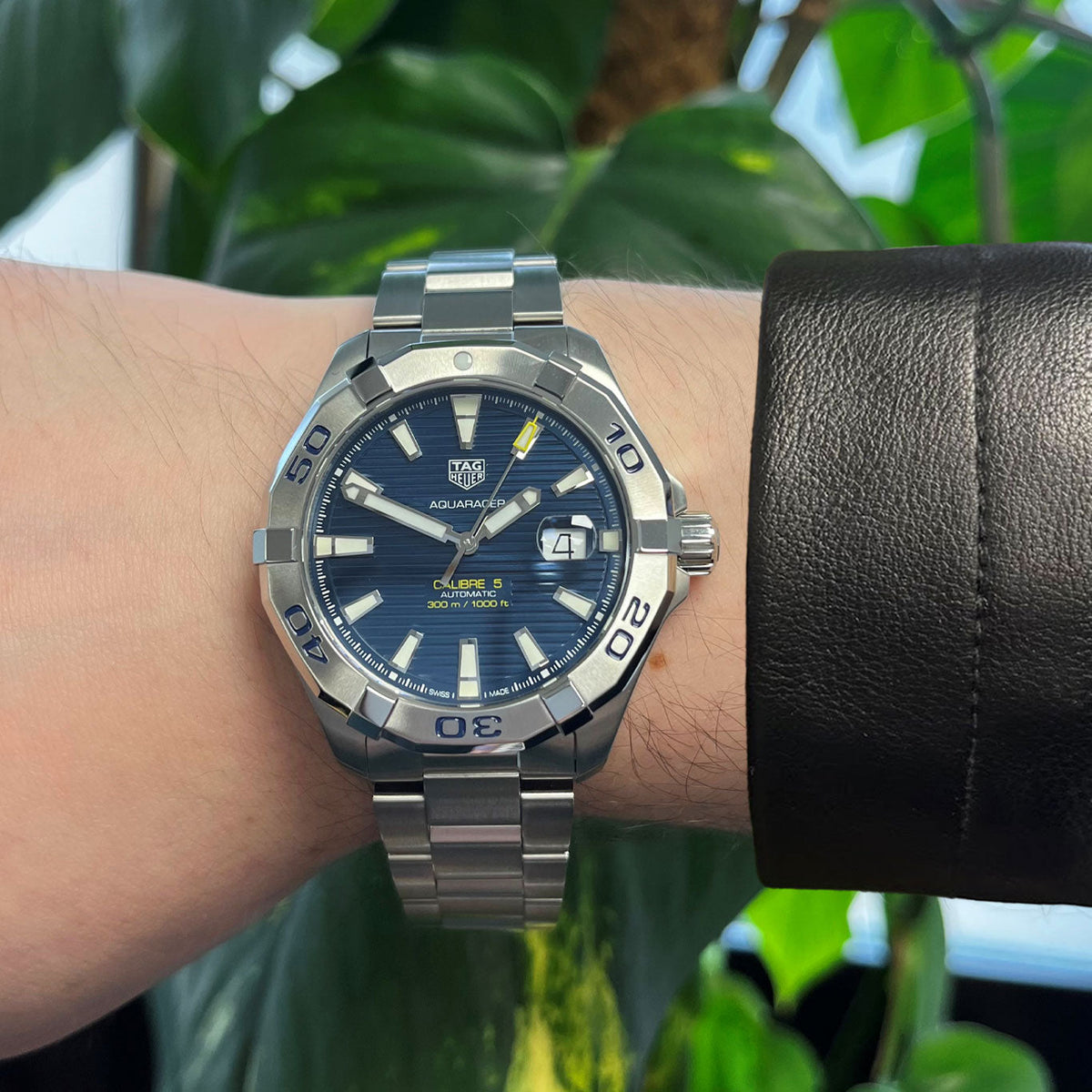 Shop Authentic Tag Heuer Aquaracer Blue Dial Watch for Men - WAY2012.BA0927 - Luxxuri