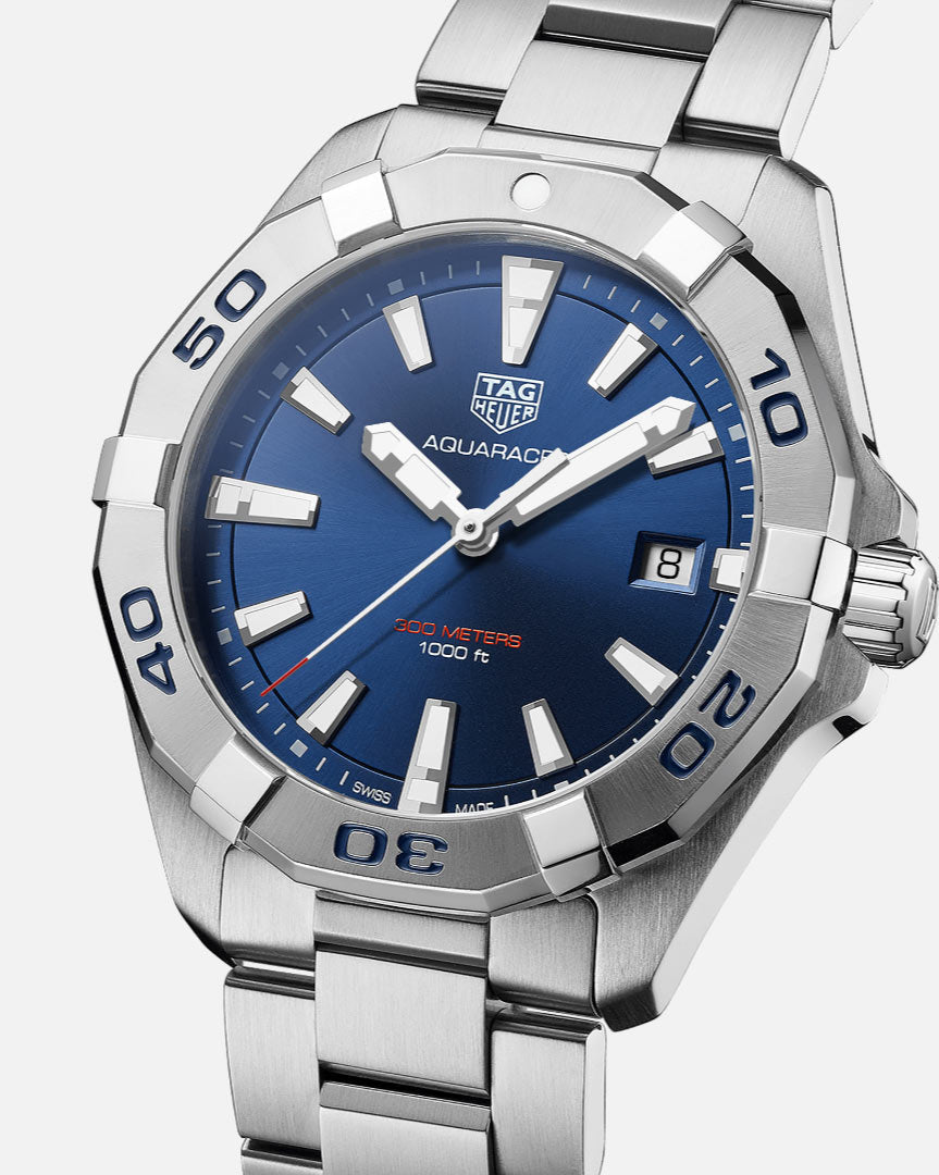 Shop Authentic Tag Heuer Aquaracer Blue Dial Watch for Men - WBD1112.BA0928 - Luxxuri